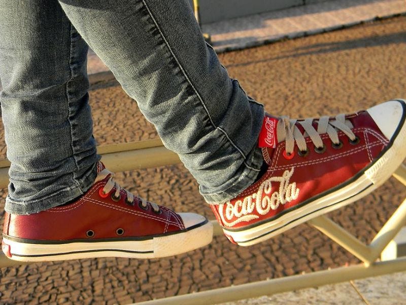 coca cola calçados atacado