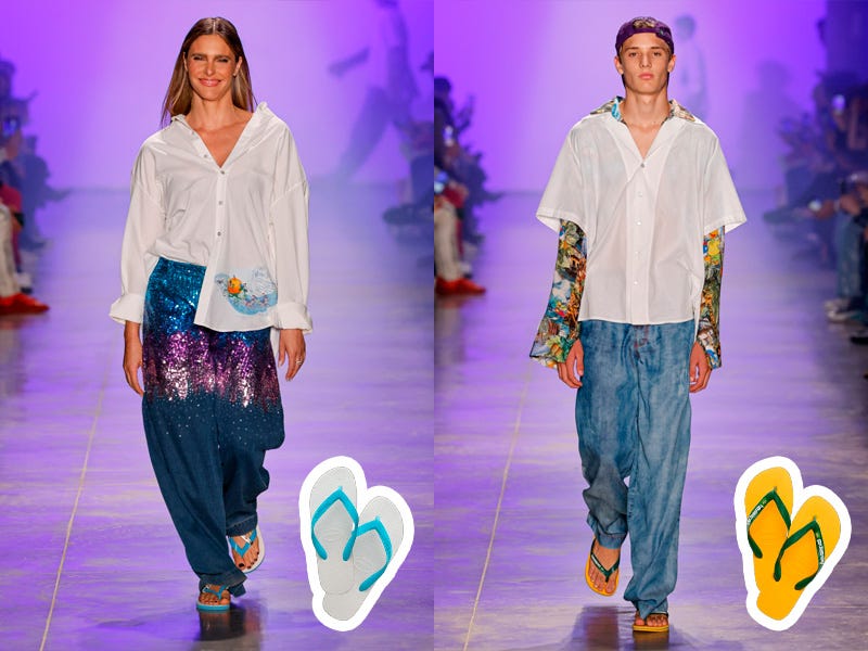 Havaianas São Paulo Fashion Week - Brasil Logo - Tradicional
