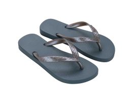 Chinelo Ipanema Clássica Feminina 06466 (33-40) - Azul Prata Perolado Bd961 