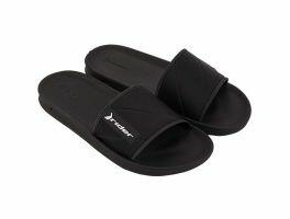 Chinelo Rider Street Slide 11578 (37-44) 02258 - Preto Preto Branco AR406 