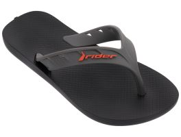 Chinelo Rider Street 11579 (28-36) - Preto Cinza 20743