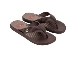 Chinelo Cartago Montreal 11729 (43/44)  - Marrom Vermelho Au279 
