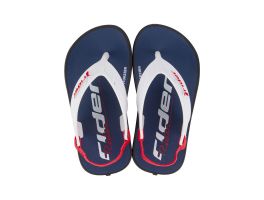 Chinelo Rider Street Fun Baby 11810 (19-25) - Preto/Branco/Vermelho Ar255 