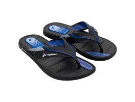 Chinelo Rider Sprint 12015 (37-44) - Preto Azul Branco Bd803 