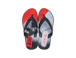 Chinelo Rider Street City 12107 (37-44) - Preto Vermelho Bd566 