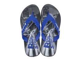 Chinelo Rider Street City 12107 (37-44) - Bd565 Preto Azul 