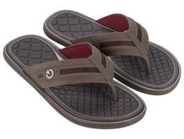 Chinelo Cartago Veneto II 12305 (37-44) -Marrom Vermelho aw283