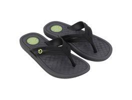 Chinelo Cartago Arizona 12307 (28-36) - Cinza Preto Amarelo  Au165 