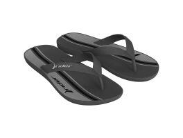 Chinelo Rider Feel Urban 12318 (37-44) - Grafite Preto Cinza Be506  