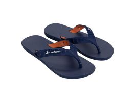 Chinelo Rider Street Duo 12430 (37-44) -  Azul Azul Laranja Bc596 