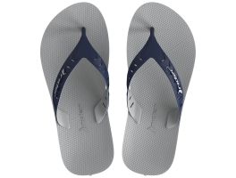 Chinelo Rider Street Duo 12431 (28-36) - Bl709 Cinza Azul Branco 