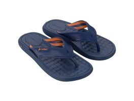 Chinelo Rider Step 12437 (37-44) - Azul Laranja Be686 