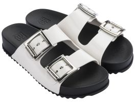 Tamanco Birken Zaxy Partner III 18063 (33-40) 02064 - Preto Branco 90042