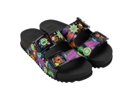 Tamanco Zaxy Disney Partner 19149 (33/40) - Preto Divertidamente Bk708 