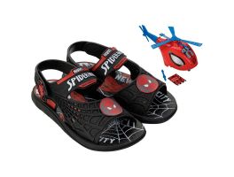 Sandália Homem Aranha Sky Operation 23064 (25-30) - Preto Bc764  