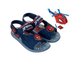 Sandália Homem Aranha Sky Operation 23064 (31/32) Cx c/ 4 pares - Azul Bc766 