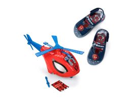 Sandália Homem Aranha Sky Operation 23064 (31/32) Cx c/ 4 pares - Azul Bc766 