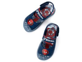 Sandália Homem Aranha Sky Operation 23064  (31/32) Cx c/ 4 pares - Azul Vermelho bi429 