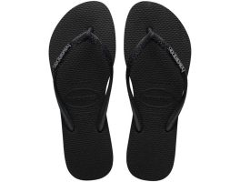 Havaianas Slim Glitter II (33-40) - Preto 1069 