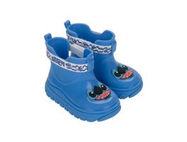 Galocha Stitch Disney Rain Colorful 23261 (19-28) - Azul Branco BM279 