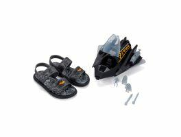 Sandália Liga Da Justiça Batman 23265 (23-32) - Preto Prata Bo222 