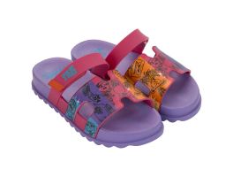Disney Glam Slide Divertidamente 23296 (26-34) - Lilás Rosa Laranja Bm066  