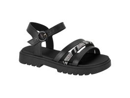 Sandália Molekinha 2344.128 (26-36) - Preto Cristal 97097 