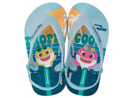 Chinelo Ipanema Shark Summer Baby 27311 (19-24) - Azul Bf676 