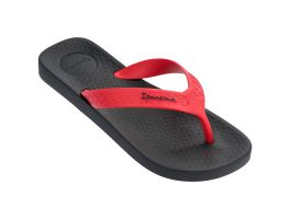 Chinelo Ipanema Anatomica Surf 25122 (33-44) 01063 -  Preto vermelho 21246