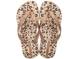Chinelo Ipanema Happy 25279 (33/40) -  Bege Ouro Marrom AS790