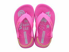 Chinelo Ipanema Anatomica Soft Baby 26121 (19-24) - Lilas Amarelo Verde AJ923 