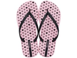 Chinelo Ipanema Oasis 26571 (33-40) - Rosa Preto 20505 
