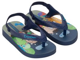 Chinelo Ipanema Turma Da Monica 26791 (19-24) - Azul Verde BG958