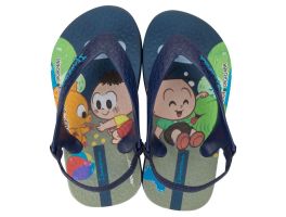 Chinelo Ipanema Turma Da Monica 26791 (19-24) - Azul Verde BG958