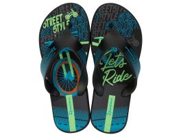 Ipanema Deck City Infantil 27114 (23-34) - Preto azul verde Bi449 