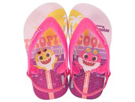 Chinelo Ipanema Shark Summer Baby 27311 (19-24) - Rosa Bf678 
