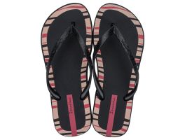 Chinelo Ipanema Day 27321 (33-40) -  Bg909 Preto Rosa 