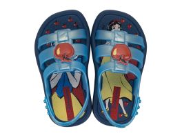 Sandália Ipanema Disney Baby 27373 (19-24) - Azul Perolado Vermelho Bm953 