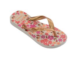 Havaianas Kids Flores (29/30) - Bege Dourado 1685 