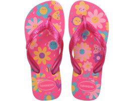 Havaianas Kids Flores (23-32) - Rosa Flux Rosa Gum I0 2933