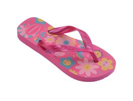 Havaianas Kids Flores (23-32) - Rosa Flux Rosa Gum I0 2933