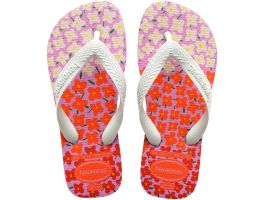 Havaianas Kids Flores (29/30) - Lavanda Fresh Branco 6162 