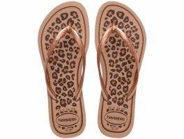 Havaianas Slim Animals (33/34) - Rose Gold 5282