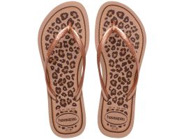 Havaianas Slim Animals (37/38) - Rose Gold 5282 