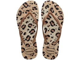 Havaianas Slim Animals (33-40) - Bege Bege 6516 