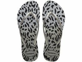 Havaianas Slim Animals (33-42) - Cinza Cinza 9320 