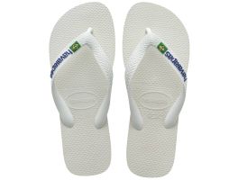 Havaianas Brasil Logo (39/40) - Branco 0001