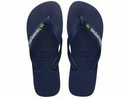 Havaianas Brasil Logo  (37/38) - Marinho 0555