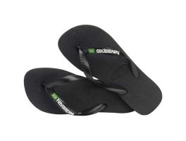 Havaianas Brasil Logo (27/28) - Preto 1069