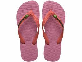 Havaianas Brasil Logo (33/34) - Rosa Chiffon 1105